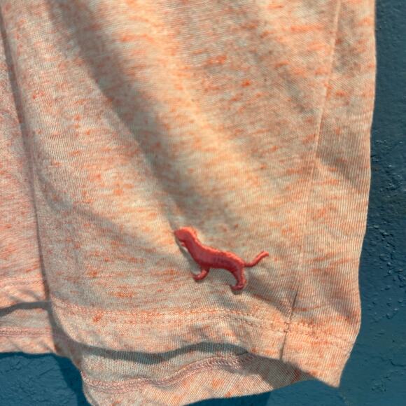 Victoria's Secret PINK XS tank peach tie dye workout twist racerback open back - Picture 3 of 7